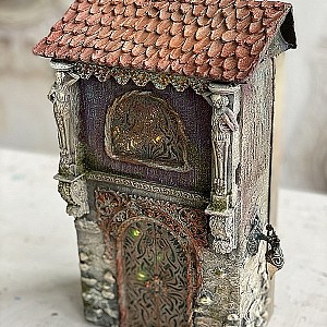 Онлайн-курс Светлый дом — домик из коробки своими руками - Фотография интерьере 4