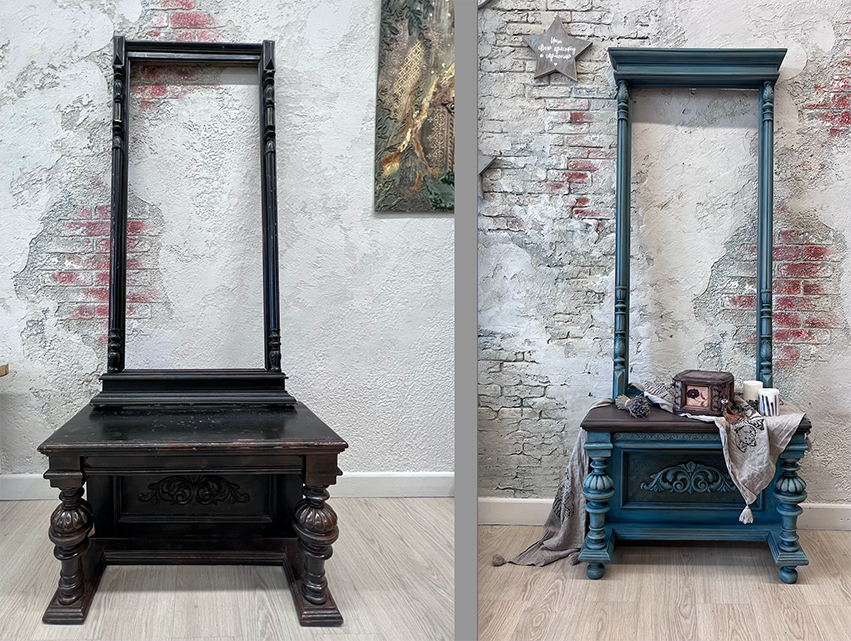 Онлайн-курс Кристины Елизаровой Мебель как арт-объект по декору и реставрации мебели пример - 2