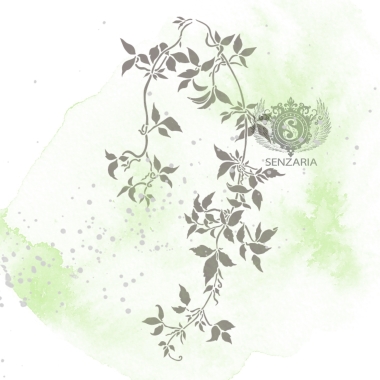 Трафарет - Клематис 5 Трафарет - Клематис 5