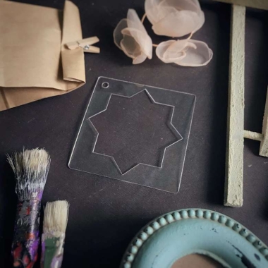 Трафарет - Персидская ночь фрагмент