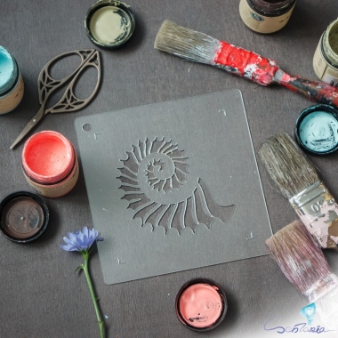 Трафарет - Спиралька