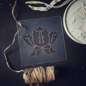 Трафарет - Цветок 1