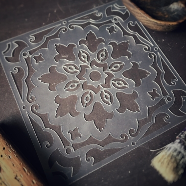 Трафарет - Плитка